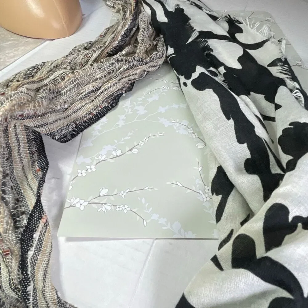 NWT collectioneighteen scarf infinity boho, festival - issue